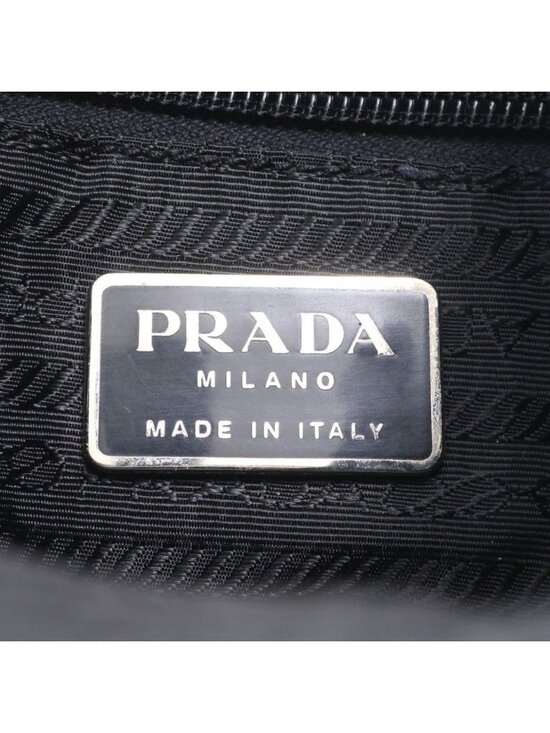 Prada Tessuto Nylon Triangle Logo Backpack main image 5